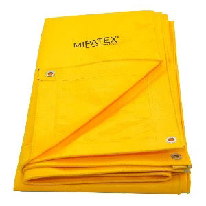 Mipatex Heavy Duty Tarpaulin: Waterproof Yellow, Blue, Silver Sheet